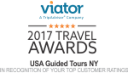 NYC Bus Tours | Recipient of 2017 Viator Travel Award