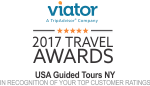 Recipient of 2017 Viator Travel Award