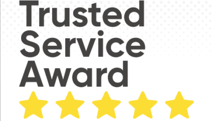 2019 Gold Trusted Service Award by Feefo
